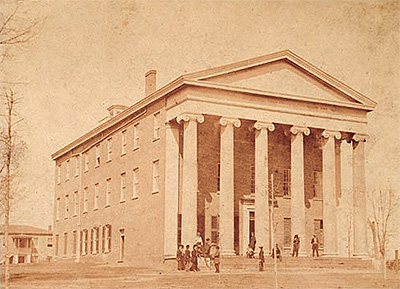 The Lyceum, photographed in 1861